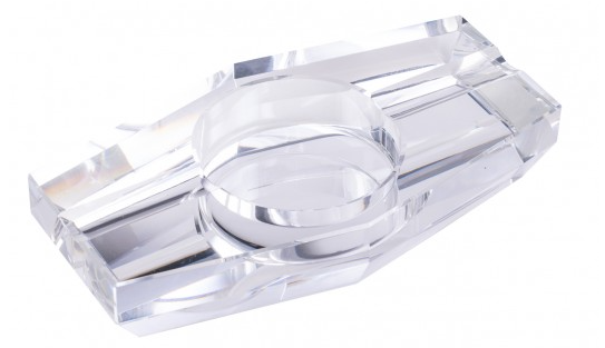 Hexagon Crystal Ashtray