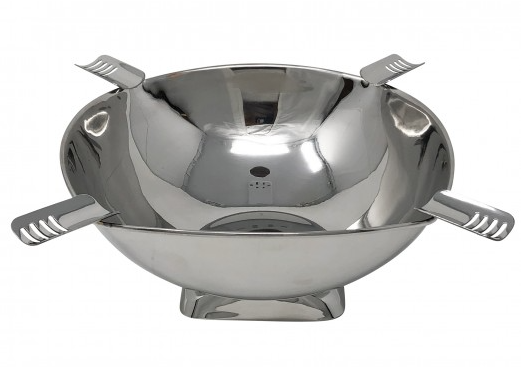 Quadrangle Ashtray (Stainless Steel)