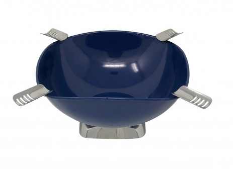 Quadrangle Ashtray (Blue)
