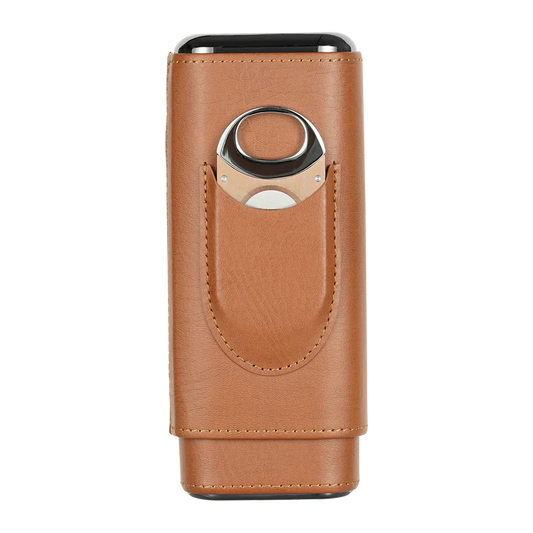 Portable Cedar Wood Cigar Moisturizing Case (3-Pack)