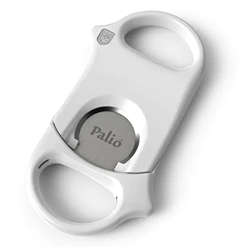 Palio Composite Cigar Cutter Guillotine Stainless Steel Blades Up to 60 Ring Gauge Alpine White