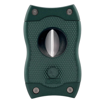Sv-Cut Two-in-One Cigar Cutter Green