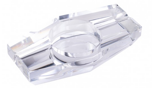 Hexagon Crystal Ashtray