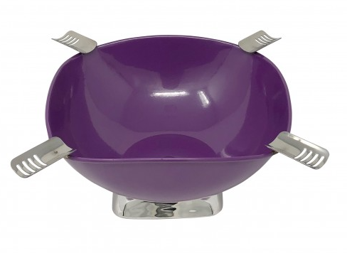 Quadrangle Ashtray (Purple)