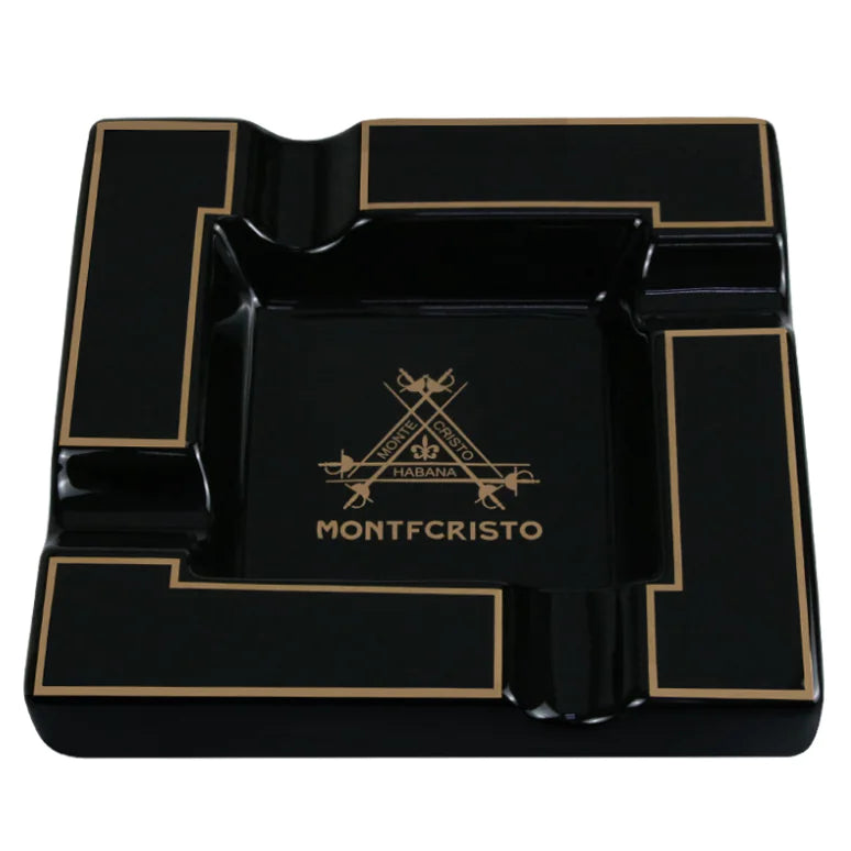 Large Personalized Ceramic Cigar Ashtray with Slots