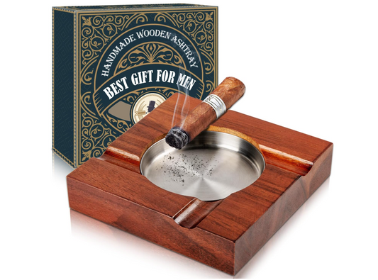Crafted Premium Wood Ashtray